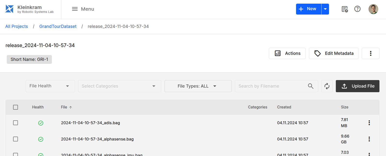 Metadata and Tags UI